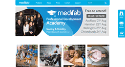Desktop Screenshot of medifab.co.nz